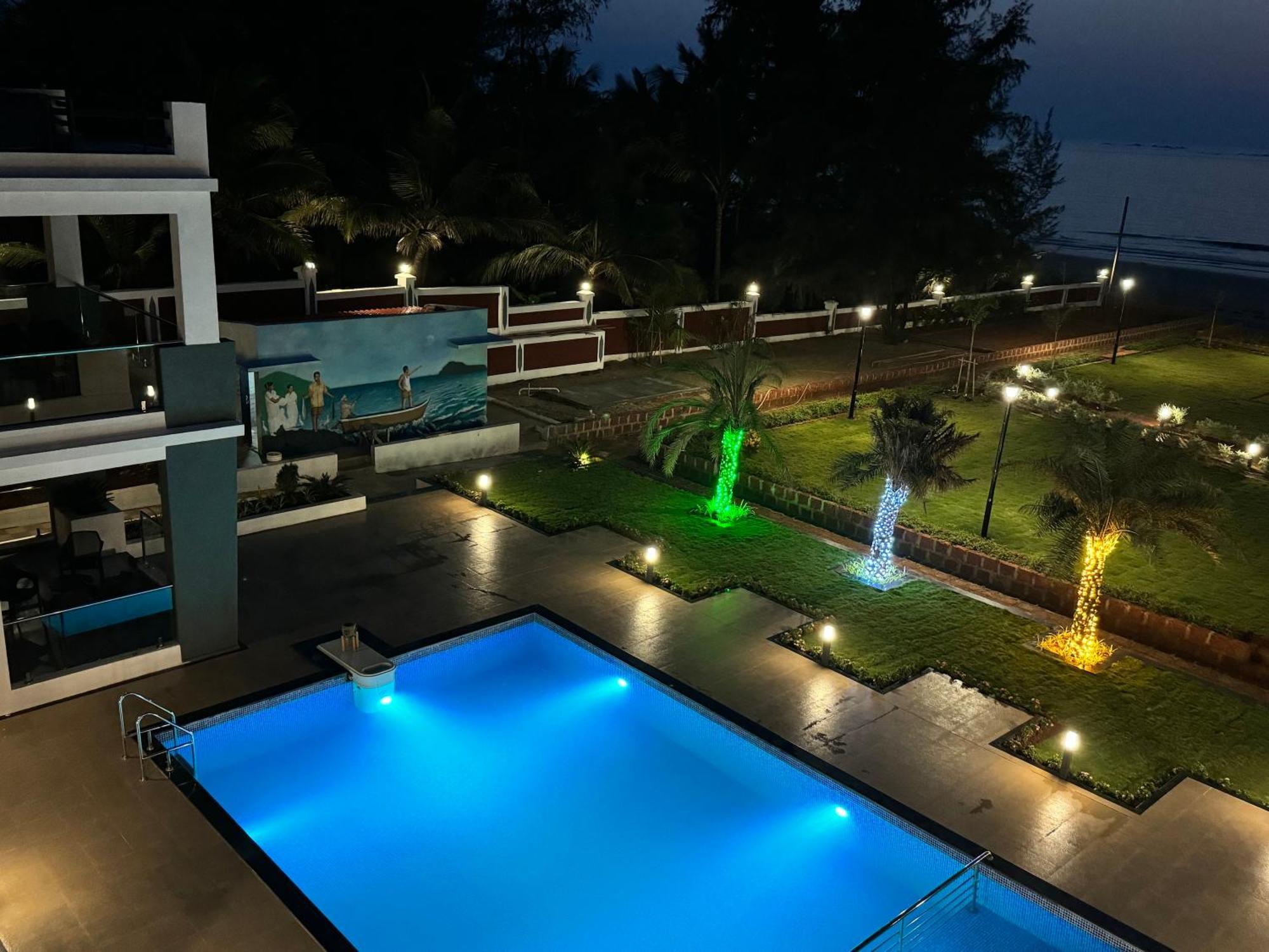 Aqualina Hotel Bhogwe Exterior foto